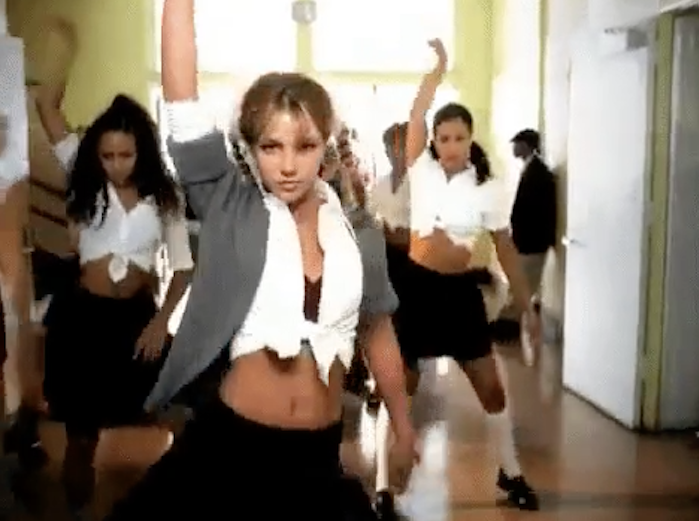 Britney Spears framför ---Baby one more time Britney Spears framför ---Baby one more time